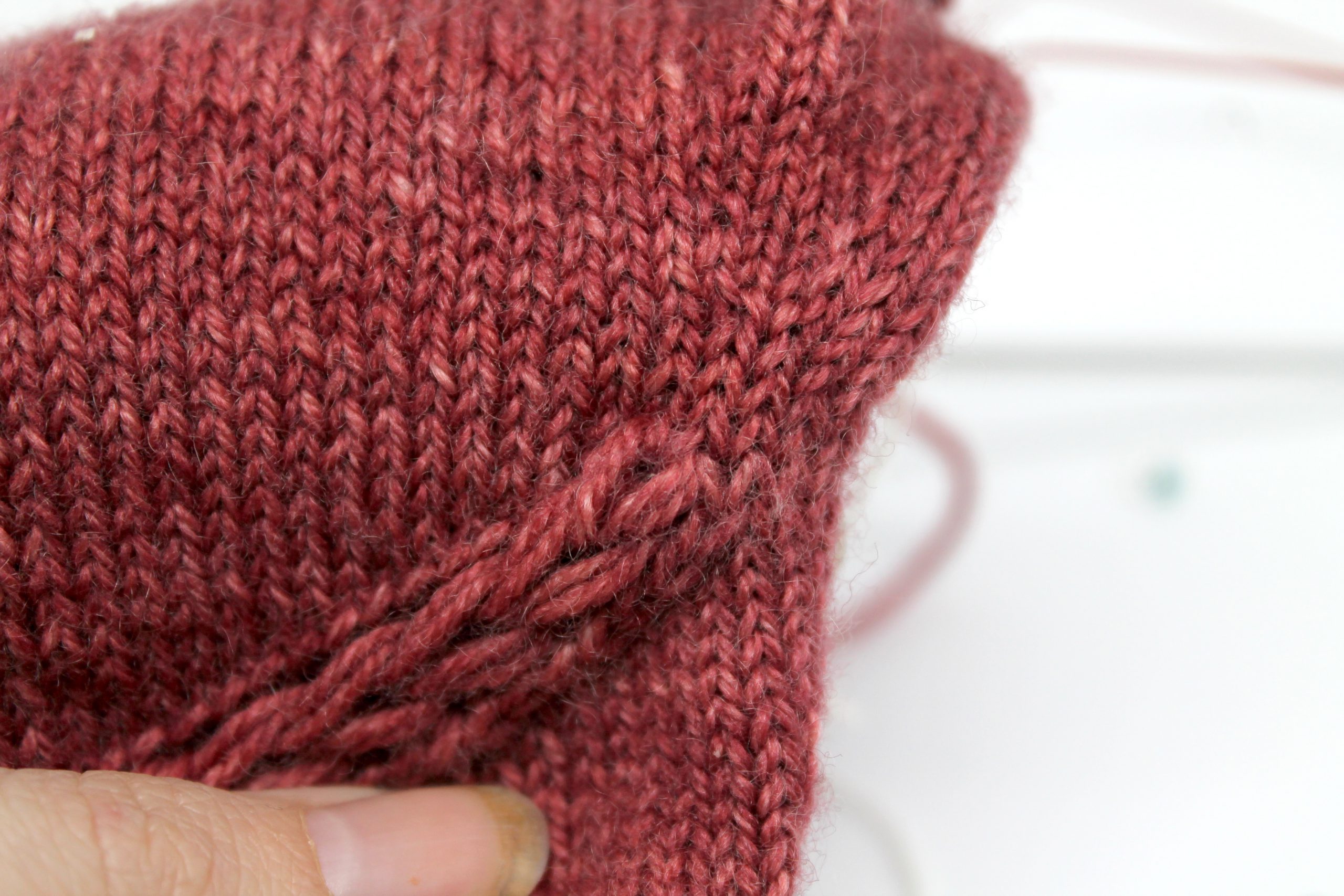 Drop Stitch Braid - Liz Corke Knits