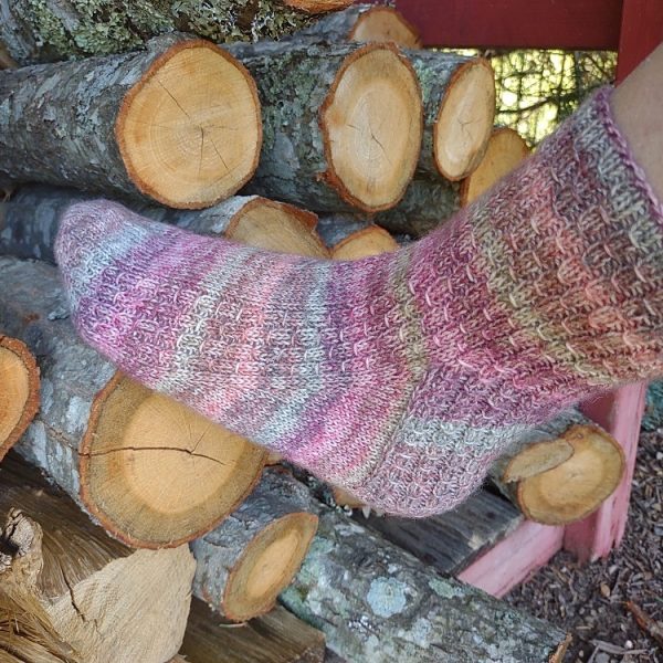 Natalia used Lane Cervinia Forever for her XL sock