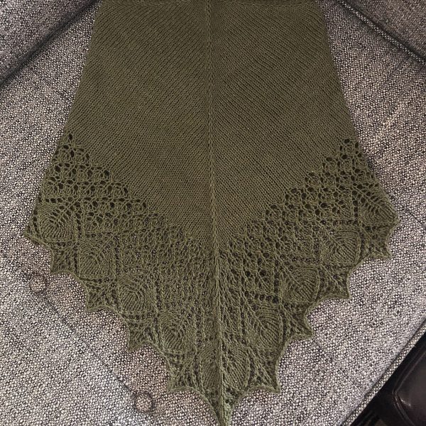 Judy knit her Liath-Reòthadh in Quince & Co, Tern
